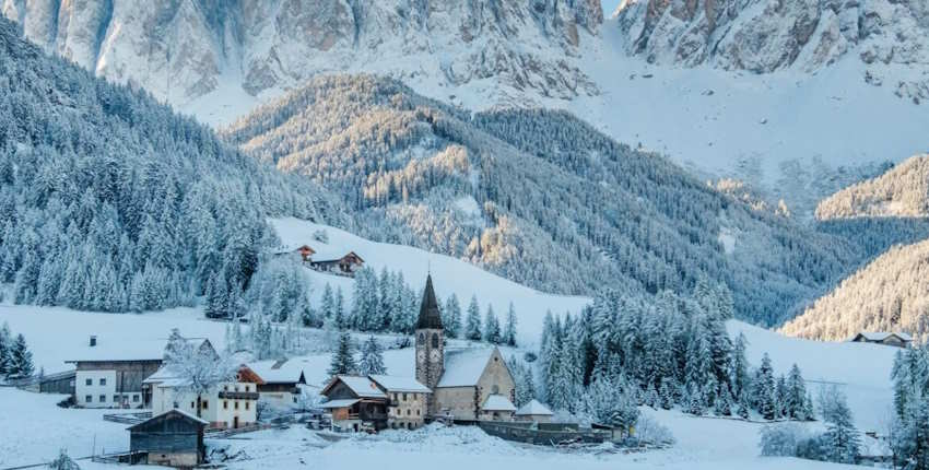 Kışın gidilecek ülkeler - İtalya Dolomitler