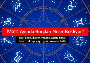 Mart Ayında Burçları Neler Bekliyor? Mart Ayı Burç Yorumları 2025