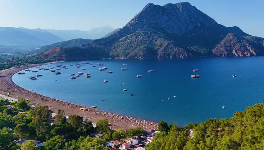 Antalya'da denize girilecek sakin yerler - Adrasan Plajı