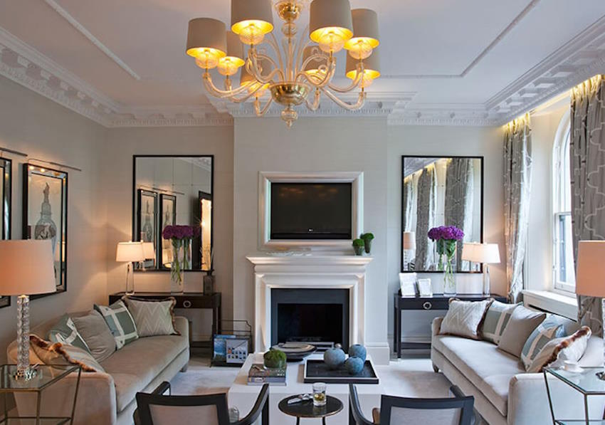 Küçük bir salon nasıl daha büyük gösterilir?