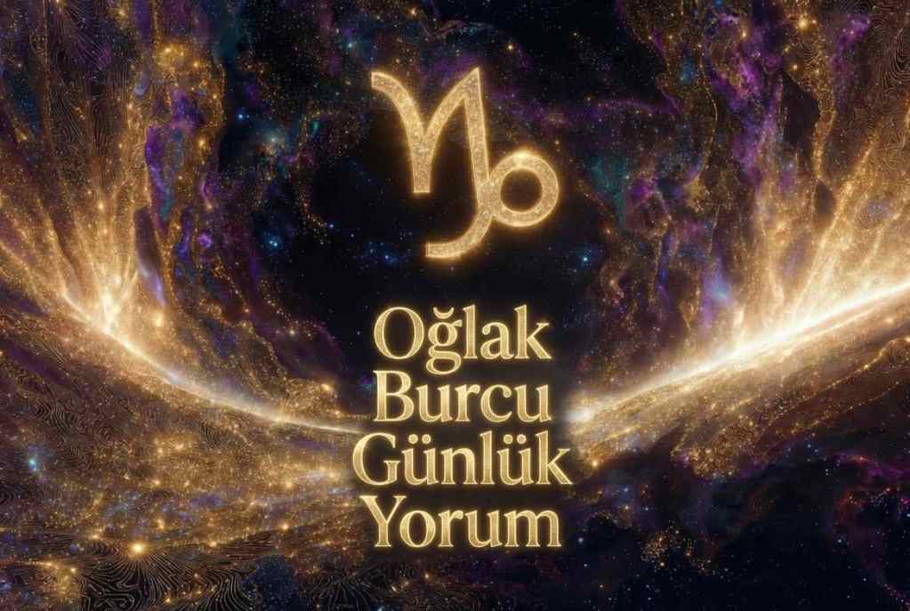 Oğlak burcu günlük yorum (Aşk İş Sağlık Para)