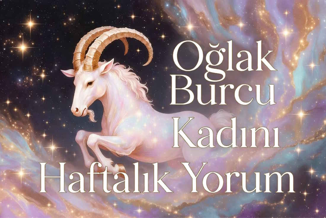 Oğlak burcu kadını haftalık yorum