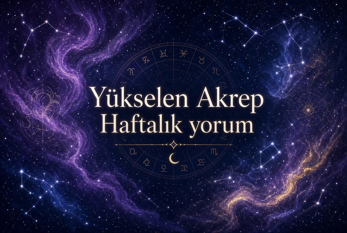 Yükselen Akrep Haftalık Yorum
