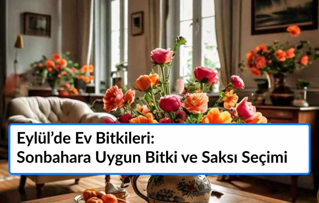 Eylül’de Ev Bitkileri: Sonbahara Uygun Bitki ve Saksı Seçimi